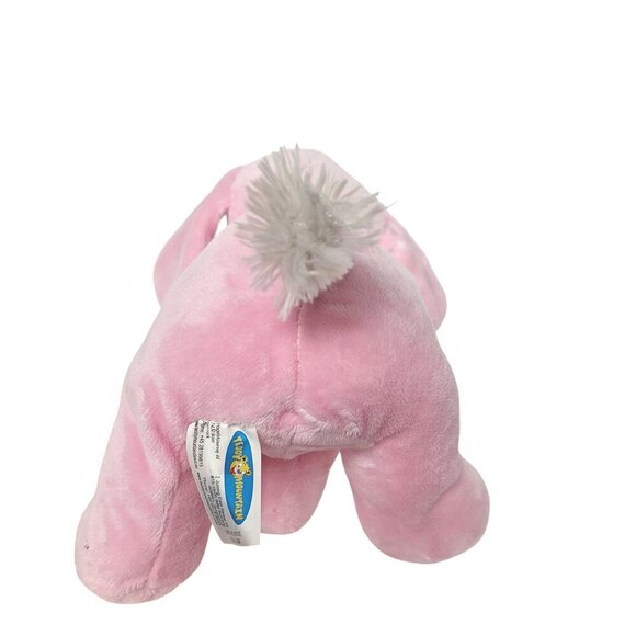 Teddy Mountain Pink Elephant Plush Stuffed Animal Soft Cuddly Toy 8” - Picture 6 of 7